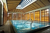 Swimming pool of Hotel Stadt Hamburg in Sylt, Germany
