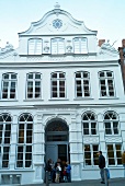 Facade of Lubeck Buddenbrooks House, Baltic Sea Coast