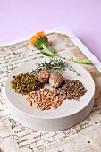 Seeds, spices and herbs for practising medicine according to Hildegard von Bingen