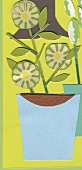 Illustration Blumen im Blumentopf 