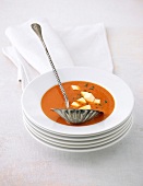 Küchenschätze, Tomatensuppe mit Eierstich