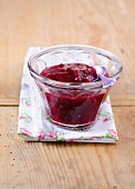 Cranberry and apple sauce