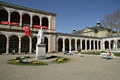 Kurpark Bad Kissingen Bayern Deutschland