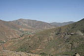 Bergstraße bei Betancuria Fuerteventura Kanarische Inseln