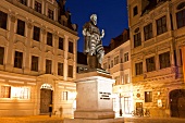 Monument of Fugger in Augsburg, Bavaria, Germany