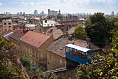 Kroatien: Zagreb, Blick von der Oberstadt