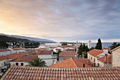 Bay view over the old town of Rab, Kvarner, Croatia