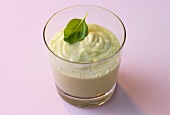 Avocado Lassi in glass