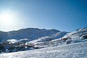 Hemsedal, Skigebiet in Norwegen Winterlandschaft