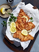 Seared with lemon slices and parsley from Vienna, Austria