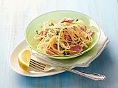 Fruktose-Unverträglichkeit, Spaghetti mit Thunfisch und Zitrone
