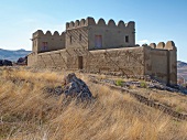 View of city wall north gate at Anatolia Hattu, Cappadocia, Turkey
