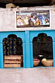 Vegetable shop in Tashigang, Bhutan