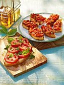 italienischer Sommer, Bruschetta mit Tomate