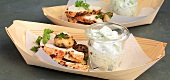 BBQ Basics, Hähnchenbrust mit Pilzsalat