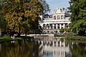 View of Film Museum and Vondelpark Pavilion in Oud-Zuid, Amsterdam, Netherlands