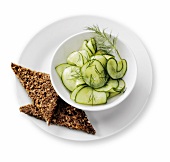 Bild-Diät, Gurkensalat mit Vollkornbrot