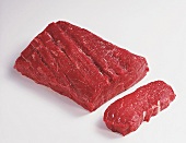 Fleisch, Roastbeef, Teilstück vom Bison