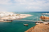 Oman, Brücke zwischen Sur und Ayja, Khor al Batah Brücke, Golf von Oman