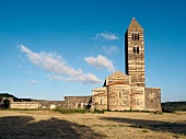 View of Abbey of Santissima Trinita at Italy