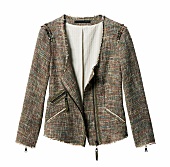 Blazer, beige, bunt 