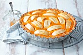 Carrot tart with apples