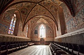 Interior view of Wienhausen Abbey in Lower Saxony, Germany