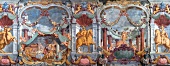 Hannover, Schloss Herrenhausen, Galerie, Fresken von Tommaso Giusti
