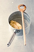 Dough in pan, step 2