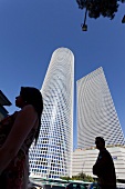 Israel, Tel Aviv, Azrieli Center, Circular Tower, Türme