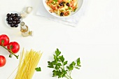 Schneller Teller, Zutaten für Pasta-Gericht