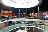Interior of Olympic Museum, Ouchy, Lausanne, Romandie, Lake Geneva, Switzerland
