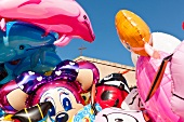 Close-up of Balloons in Nora, Sardinia, Italy