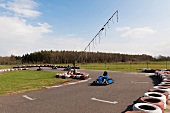 Castle Dankern kart track in Haren, Lower Saxony, Germany