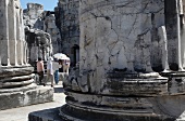 View of Apollo temple in Didyma, Turkey