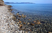 View of sea near Dilek Peninsula National Park in Turkey