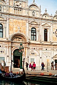 Venedig, Scuola Grande di San Marco, Gondel, Boot, Ufer, Kanal