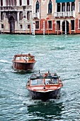 Venedig, Wassertaxi, Boot, Motorboot Kanal