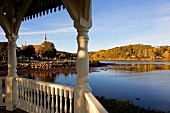 Kanada, Nova Scotia, Mahone Bay, Landschaft, Blick von Veranda