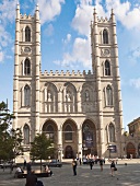 Kanada, Montreal, Basilika Notre- Dame, Platz