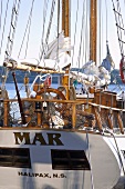 Sailing boat mar at Halifax Regional Municipality, Nova Scotia, Canada