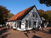 View of Restaurant in Spiekeroog, Lower Saxony, Germany