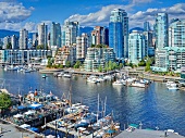 Kanada, British Columbia, Vancouver, False Creek, Westend, Hafen