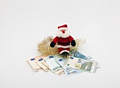 Weihnachtsgeld, Geld, Weihnachtsmann , Geschenke, Lametta