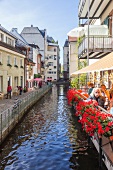 Freiburg, in der Fischerau beim Martinstor