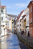 Freiburg, in der Fischerau beim Martinstor