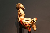 Sculpture of Christ torso during Vesper, Augustiner museum, Freiburg, Germany
