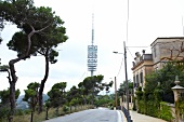 Barcelona, Fernsehturm, Tibidabo, Torre de Collserola, Berg