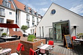 Kleines Meer Restaurant im gleichnamigen Hotel Waren