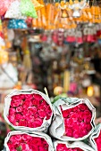 Thailand: Bangkok, frische Blumen, Marktsttand, Blumenmarkt